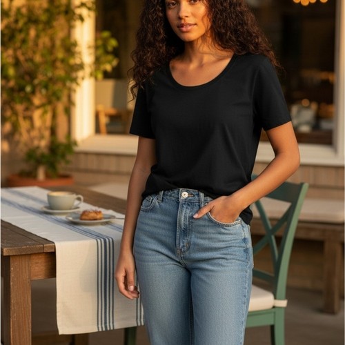 Chico black short sleeve - black,