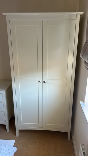 Hastings double wardrobe - m&s,