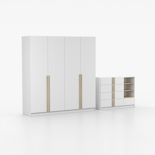 Hinged door wardrobe - door,